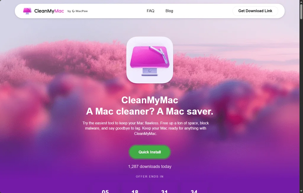 Fake CleanMyMac site installs SHub Stealer and backdoors crypto wallets